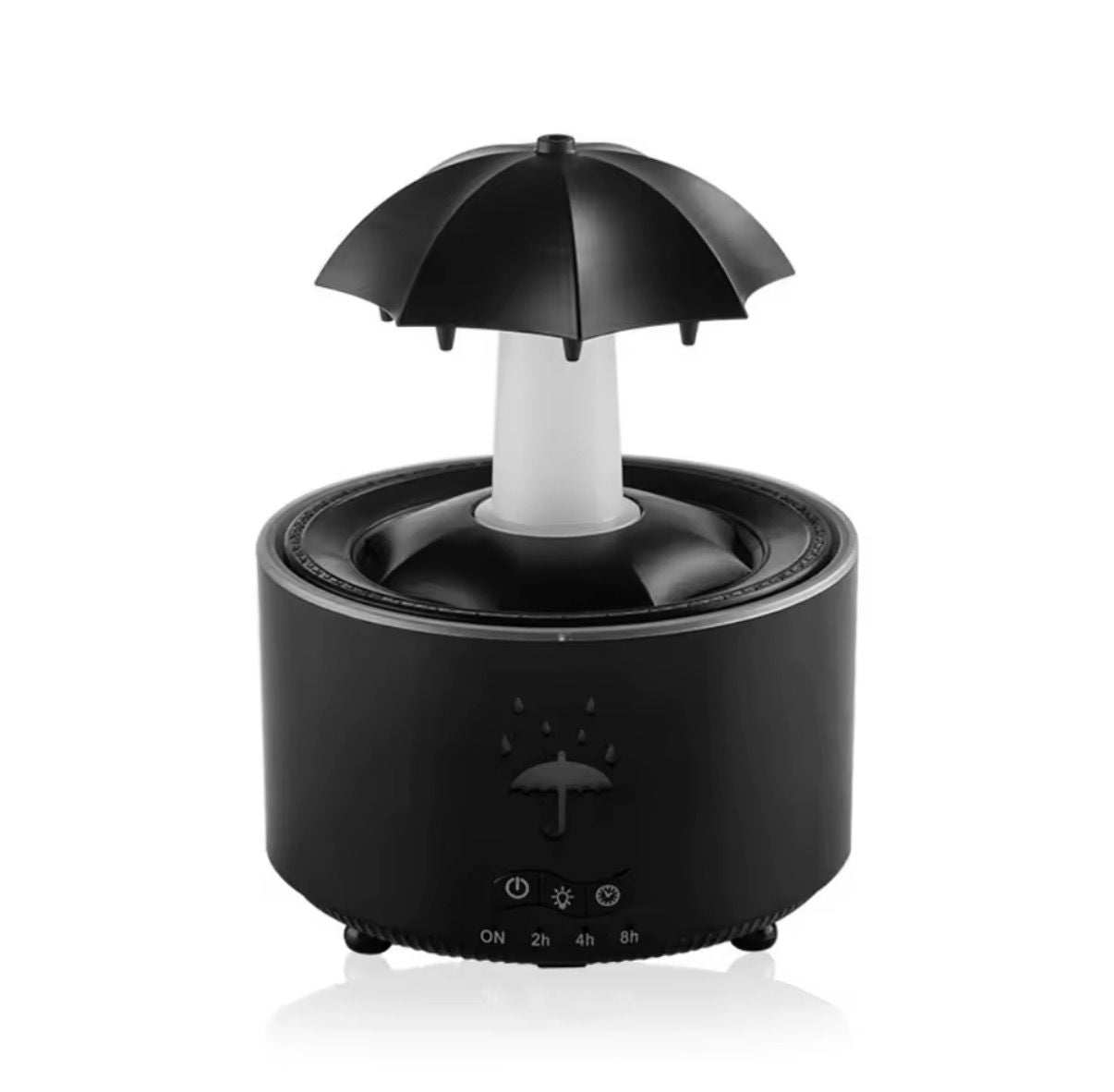 RainDrop™ LED Aroma Diffuser – Ultrasonic Humidifier with Colorful Light & Umbrella Design