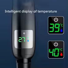 LED Digital Shower Head - High Pressure, Water Saving, Adjustable Spray