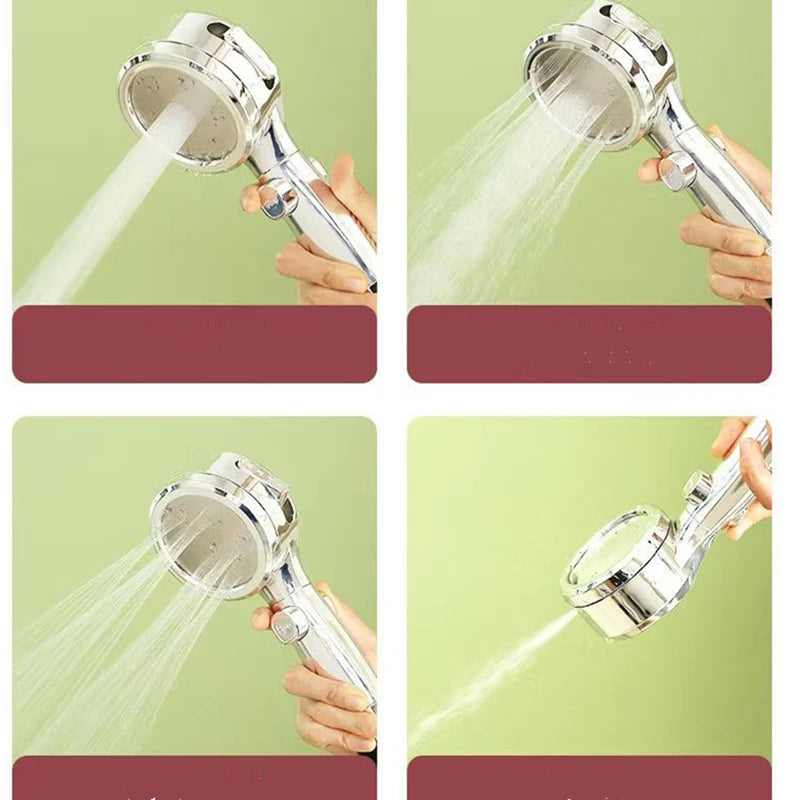 LED Digital Shower Head - High Pressure, Water Saving, Adjustable Spray