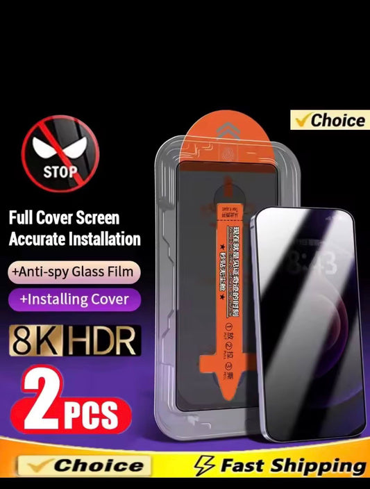 Premium Tempered Glass for iPhone – No Dust, No Smudges, Just Clarity