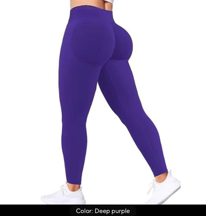 Women’s Seamless Yoga Pants – High Waist, Butt-Lifting & Stretch Fit