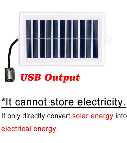 Solar Power Bank Portable Charger