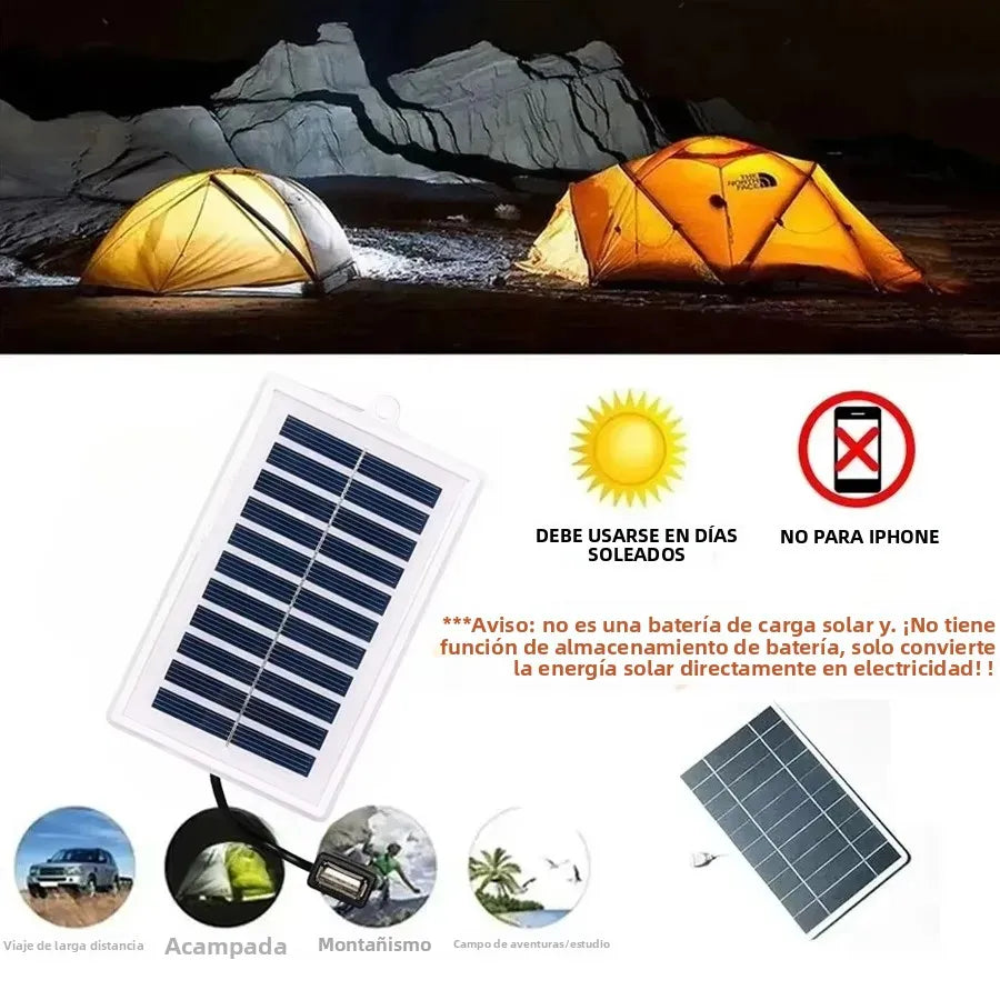 Solar Power Bank Portable Charger